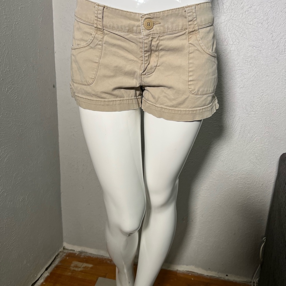 Mossimo Supply Co Tan Cargo Shorts Relaxed Fit